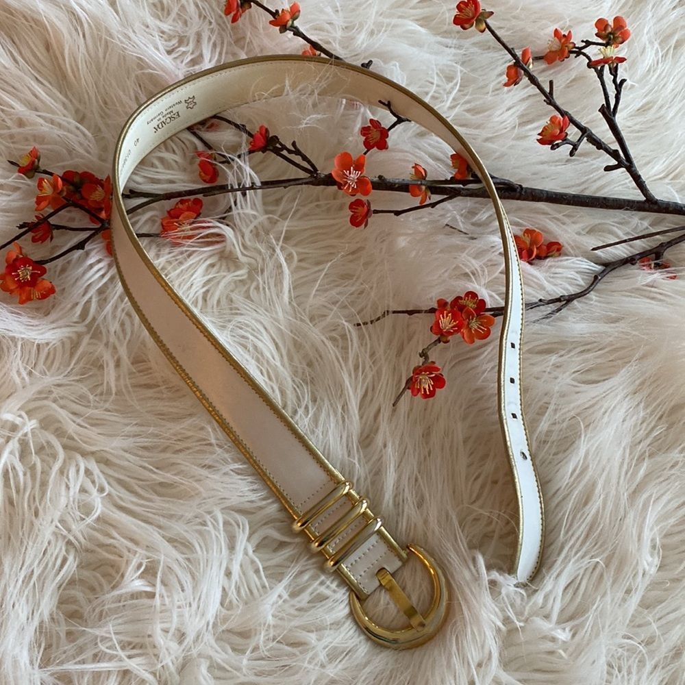 Vintage 💞ESCADA💞leather belt - Picture 11 of 12